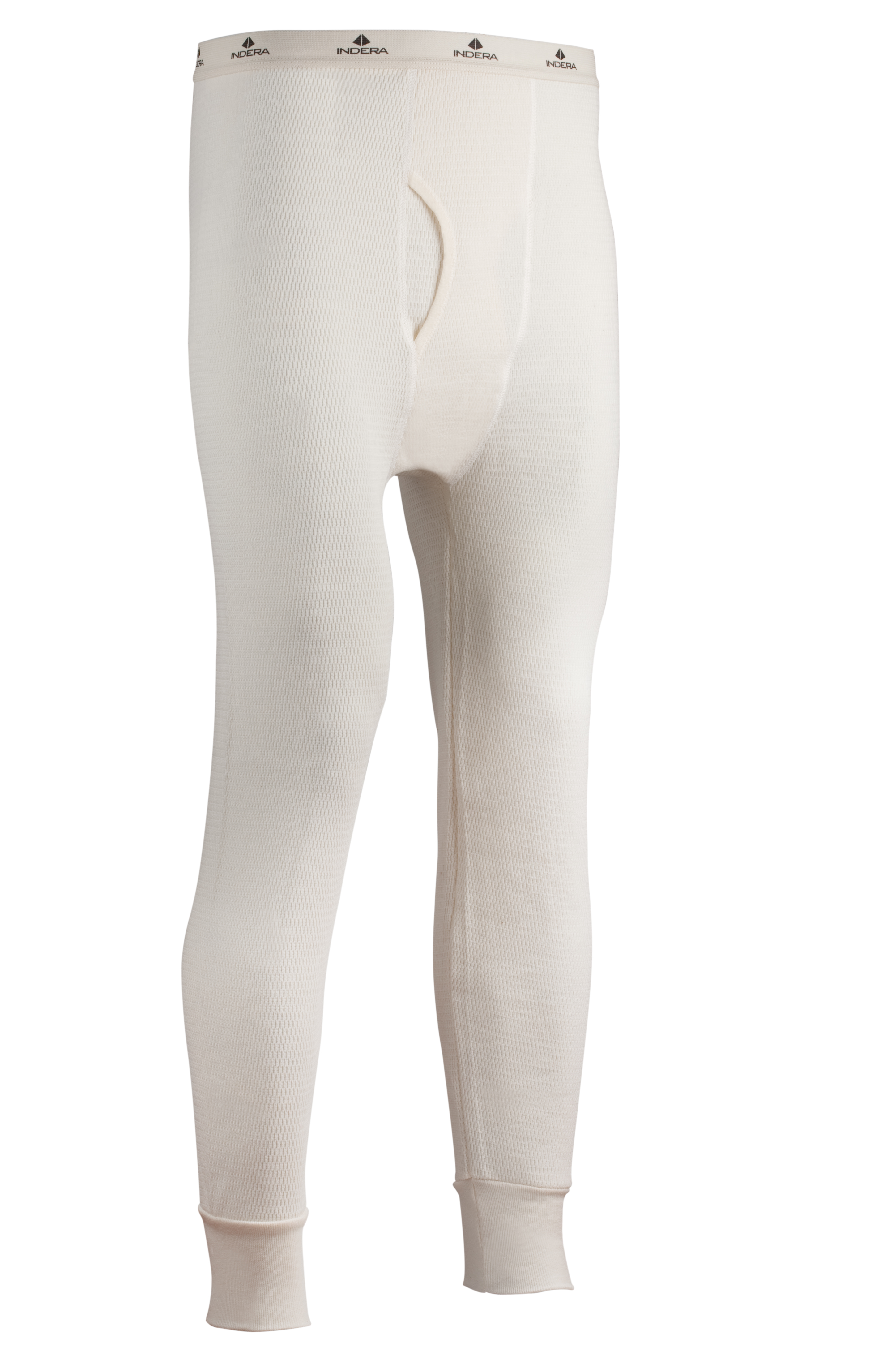 Indera Heavyweight Thermals - Raschel Knit - Pants - Natural - Men Size M - Bild 1 von 1